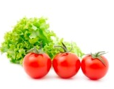 Разгрузочный день на томатах и листьях салата